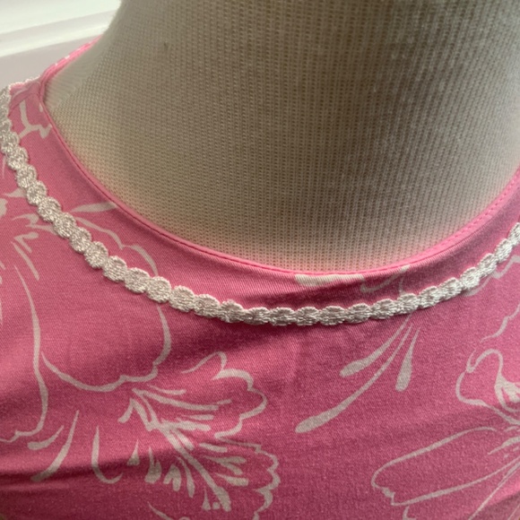 Janie and Jack Pink Flowered Dress Size 6 - Picture 2 of 8